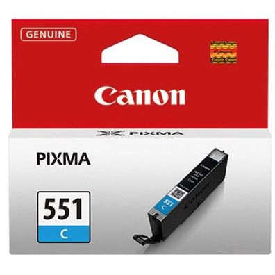 Canon Ink Cart. CLI-551C für MG6350/MG5450/IP7250/MX925 cyan (6509B001)