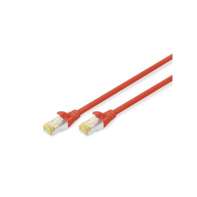 Digitus CAT 6A S/FTP Patchkabel, 7m, rot