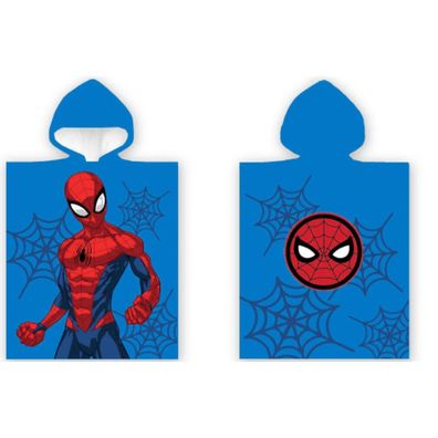 Poncho Handtuch - 50 x 100 cm - Spiderman (110076)