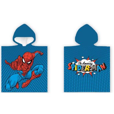 Poncho Handtuch - 50 x 100 cm - Spiderman (110077)
