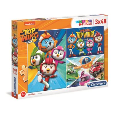 Clementoni 3X48 Teile Puzzles Top Wing 25241X6