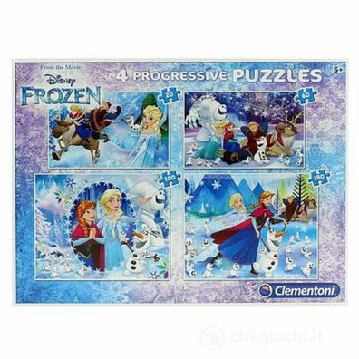 Clementoni 20 + 60 + 100 + 180Pcs Puzzle Frozen 7723 X6