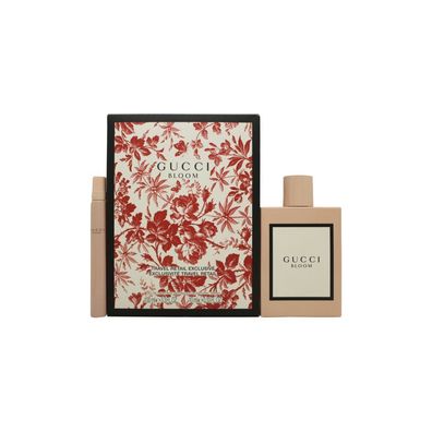 Gucci Bloom 2 Piece Gift Set: Eau De Parfum 100ml - Eau De Parfum 10ml