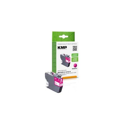 KMP Patrone Brother MFC-J1010DW LC421XLM magenta 500S. 7ml remanufactured