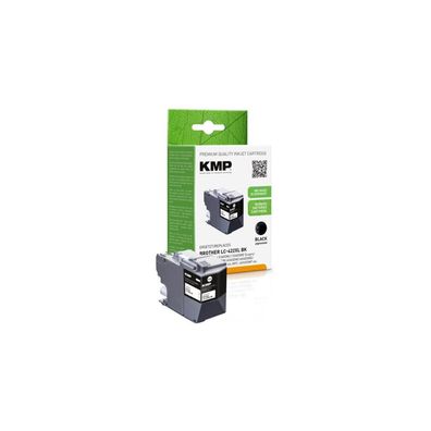 KMP Patrone Brother MFC-J5340DW LC422XLBK black 3000S. 66ml remanufactured