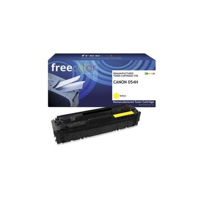 Freecolor Toner Canon 054H (3025C002) yellow 2300 Seiten remanufactured