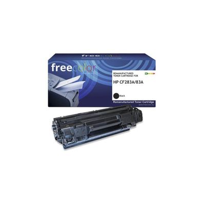 Freecolor Toner HP 83A (CF283A) black 3000 Seiten remanufactured