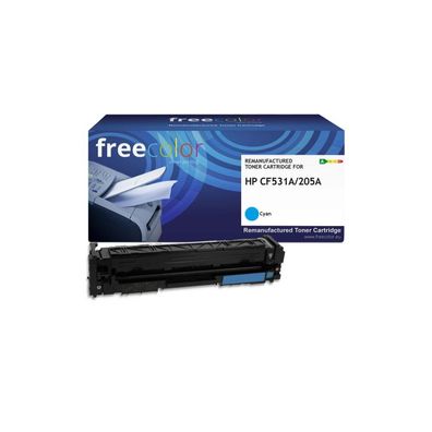 Freecolor Toner HP 205A (CF531A) cyan 900 Seiten remanufactured