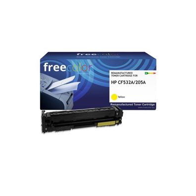 Freecolor Toner HP 205A (CF532A) yellow 900 Seiten remanufactured