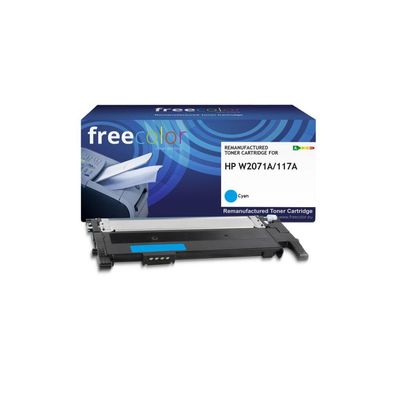 Freecolor Toner HP 117A (W2071A) cyan 700 Seiten