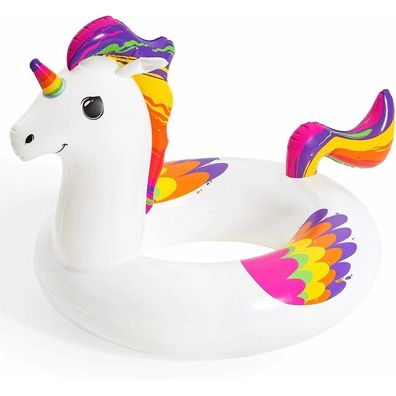 Bestway Pool Fantasy Unicorn Rider 119 X 91 Cm Vinyl White