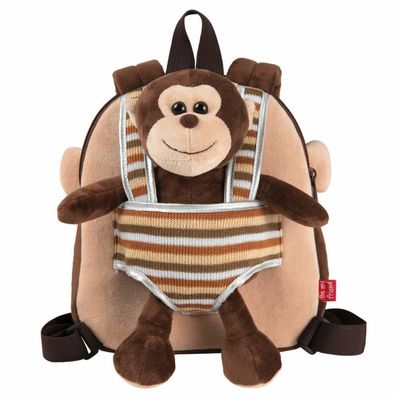 Reversible Backpack Max Monkey 1.6 Liter Brown