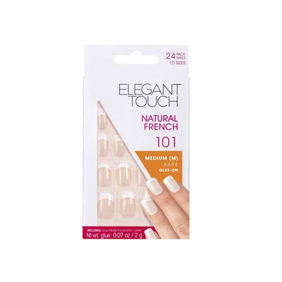 Elegant Touch Natürliche Französische Nägel Nummer 101 Medium