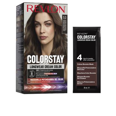 Revlon Colorstay Longwear Cream Color 5,3-Castaño Claro Dorado 4 U