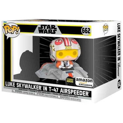 POP-Figur Rides Star Wars Luke Skywalker in T-47 Airspeeder Exklusiv