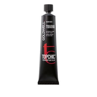 TopChic Permanentes Haarfärbemittel 7OO@GK Warm Reds 60 ml