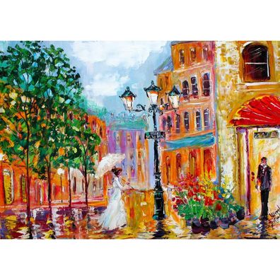 ENJOY Puzzle Pariser Romanze 1000 Teile