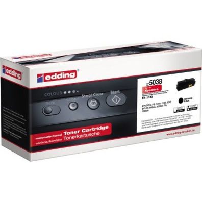 edding Toner 18-5038 wie Kyocera TK-1130 EDD-5038 ca. 3.000 Seiten schwarz