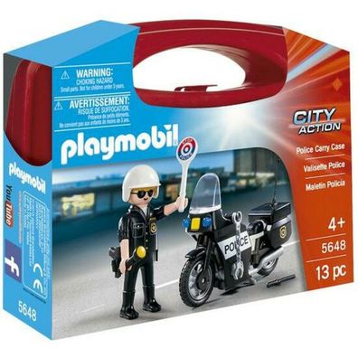 Playmobil 5648 City Action Polizeimotorrad zum Mitnehmen