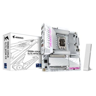 Gigabyte Gigabyte B860M A ELT WF6E ICE (B860, 1851, ATX, DR5