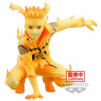 Naruto Shippuden Panel Brille Naruto Uzumaki Figur 9cm