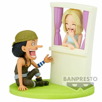 One Piece Usopp & Kaya Log Stories Figur 7cm