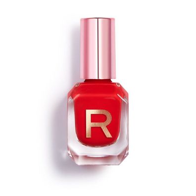 Makeup Revolution, Express, Nail Polish, Red Rush, 10ml