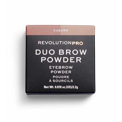 Makeup Revolution, Vegan, Eyebrow Powder, Auburn, 2.2 g