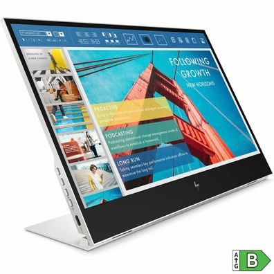 HP E14 G4 IPS FHD 1920x1080 DPA/USB-C Portable Monitor 400cd