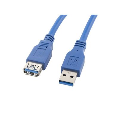 Lanberg Lanberg USB-A Verlängerungskabel M/F 3.0 3m blau