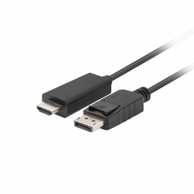Lanberg Lanberg Displayport (M)V1.1-> HDMI(M) Kabel 1,8m schwarz