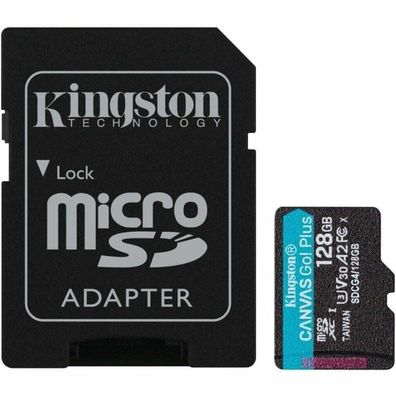 Kingston SD MicroSD Card 128GB Kingston SDXC Canvas Go Plus retail