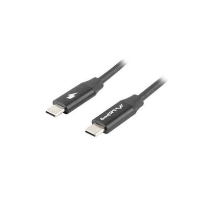 Lanberg Lanberg USB-C M/M 2.0 Kabel 1,8m QUICK CHARGE 4.0 schwarz