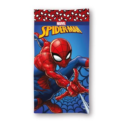 Spiderman Strandtuch Mikrofaser Badetuch Blau 70 × 140 cm Strand Handtuch