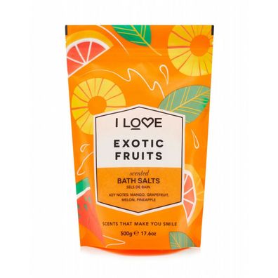 I Love... Exotic Fruit Bath Salts 500g
