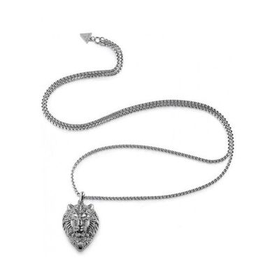 Necklace with a lion pendant UMN29000
