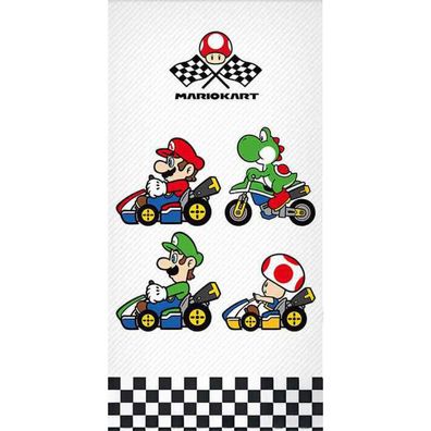 Javoli Super Mario Grand Prix Badetuch, Strandtuch 70x140cm