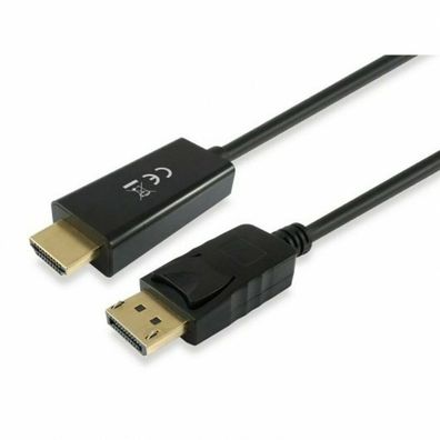 Equip Displayport Kabel -> HDMI St/St 2.0m 4K/30Hz schwarz