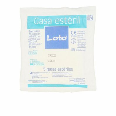 Indasec Loto Gasa Suave Hidrófila 100 Algodón 90 Uds