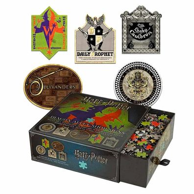 Harry Potter Diagon Alley Shop Schilder Puzzle 200pcs