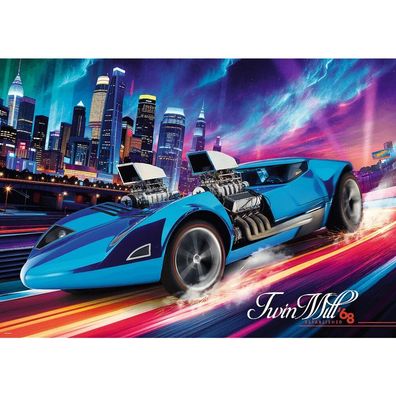 Puzzle - 1000 Premium Plus - Hot Wheels: Twin Mill - Trefl 12092