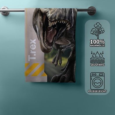Jerry Fabrics Jurassic World Wiedergeburt Handtuch 70x140 cm