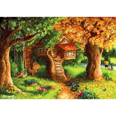 ENJOY Puzzle Baumhaus 1000 Teile