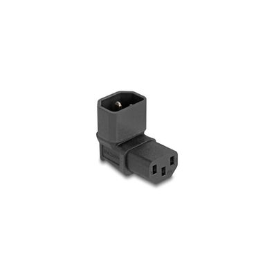 DELOCK Netzadapter IEC 60320 - C14 auf C13, Stecker / Buchse