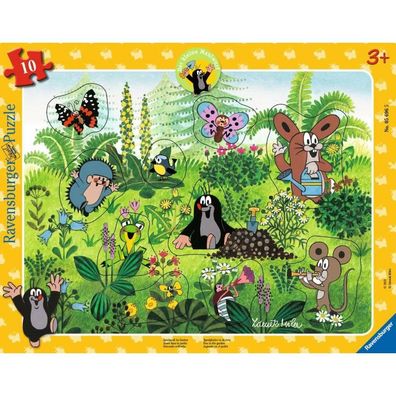 Ravensburger Maulwurf-Puzzle: Spaß im Garten 10 Teile