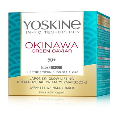 Yoskine Okinawa Green Caviar 50+ Japanische glow-lifting Tages- & Nachtcreme 50ml