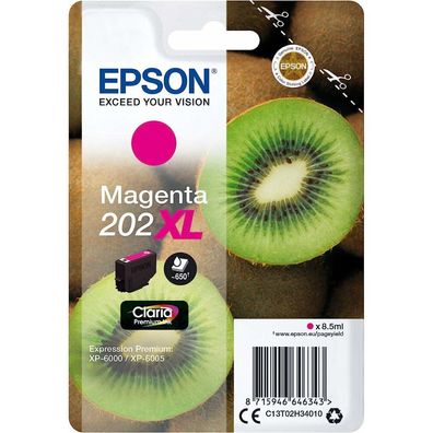 Epson Druckerpatrone 202XL (C13T02H34010) magenta