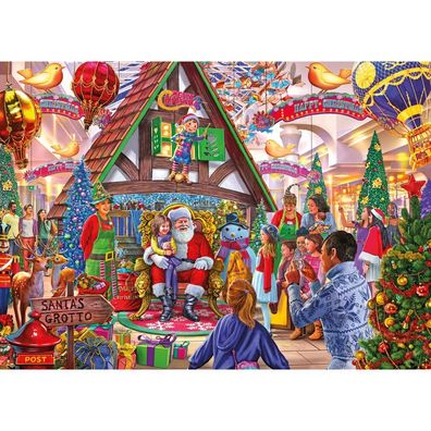 Gibsons Puzzle Visit Santa 1000 Teile
