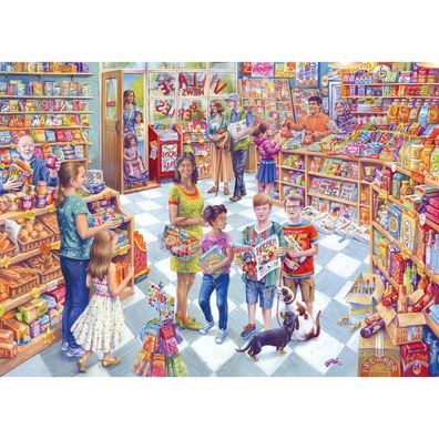 Gibsons Puzzle Village News 1000 Teile
