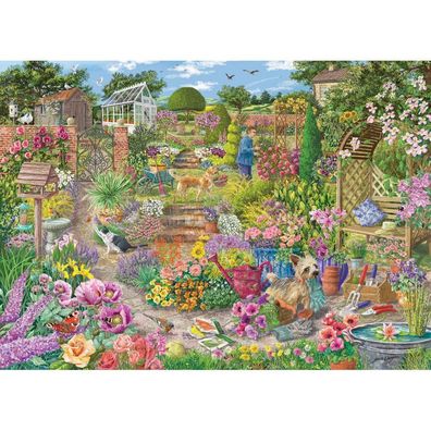 Gibsons Puzzle Blühender Garten 1000 Teile